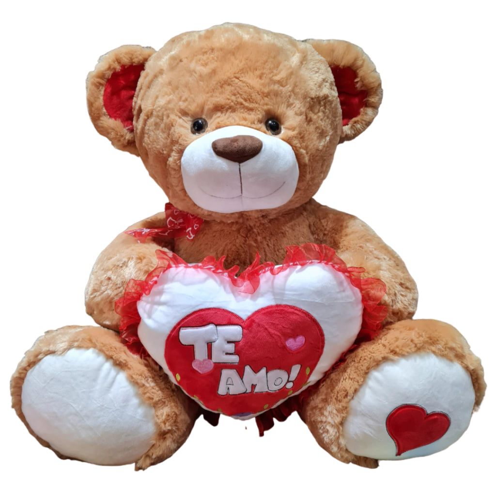 Oso Corazon 'Sos Mi Mundo' 40cm